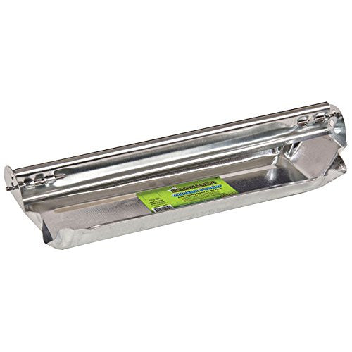 FARMERS MARKET REEL TOP CHICKEN FEEDER - SILVER - 12 INCH