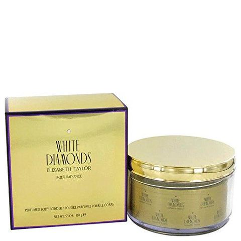 White Diamonds Perfume 5.3 oz Body Powder Refillable