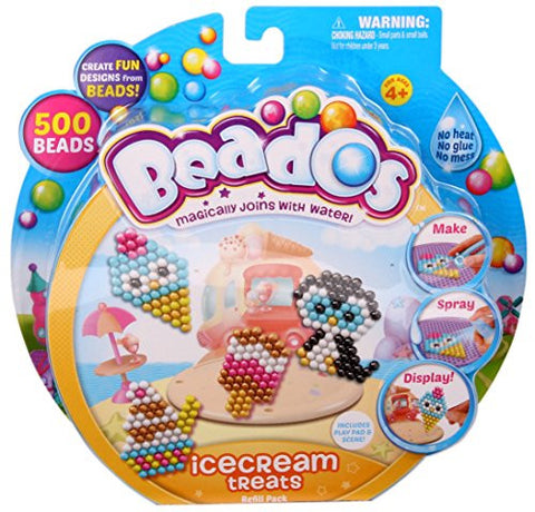 Beados Theme Pack, Glitter - Ice Cream Treats
