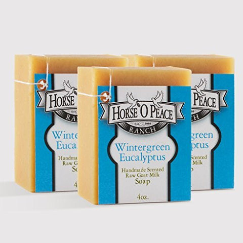 Wintergreen Eucalyptus Goat Milk Bar Soap - 4 oz.