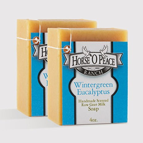 Wintergreen Eucalyptus Goat Milk Bar Soap - 4 oz.