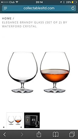 Elegance Brandy 28.7 oz Set/2 (not in pricelist)