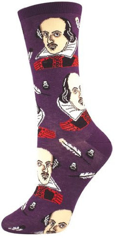Shakespeare Womens socks, Purple