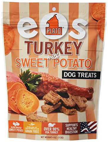 Plato Treats EOS GF Turkey and Sweet Potato 4oz
