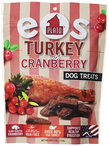Plato Treats EOS GF Turkey and Cranberry 4oz