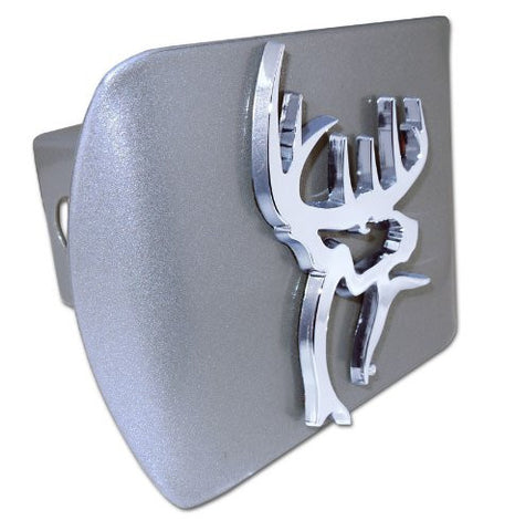 Buck Commander (Buck Cutout) Brushed Hitch Cover