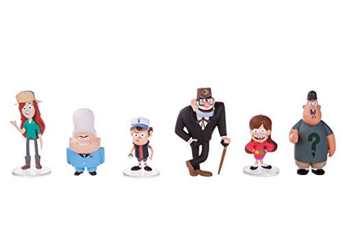 Gravity Falls - 2" 6 Pack (Dipper, Mabel, Wendy, Grunkle Stan, Gideon, Soos)