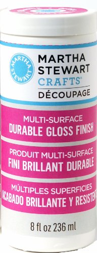 MARTHA STEWART DURABLE GLOSS FINISH 8 OZ.