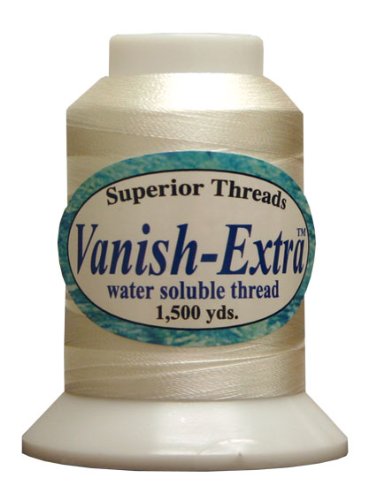 Vanish-Extra Water Soluble Thread 1,500 yd. mini cone