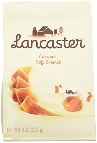 Lancaster Caramel Soft Creme Candy 8 Count 8 Oz
