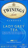 Lady Grey Boxed Teabags, 20's