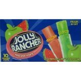 Jolly Rancher Freezer Pops 10/1 oz (Watermelon & Green Apple)