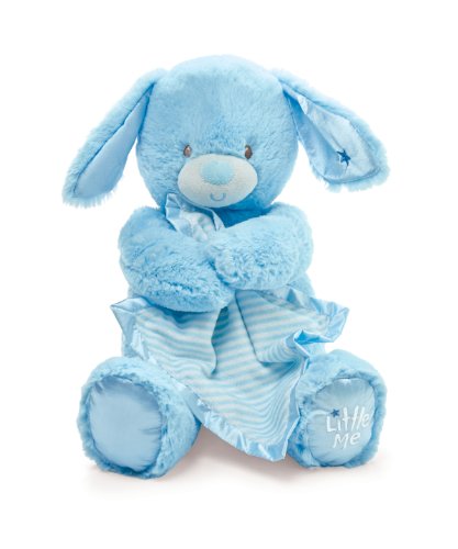 Little Me - Lg Plush Puppy (Blue)