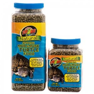 ZOO-MED LABORATORIES 10OZ MUD & MUSK SINKING TURTLE FOOD