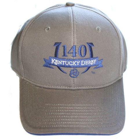 Kentucky Derby 140 Gray Ball Cap