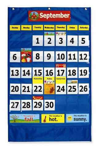 Pocket Chart Calendar and Weather