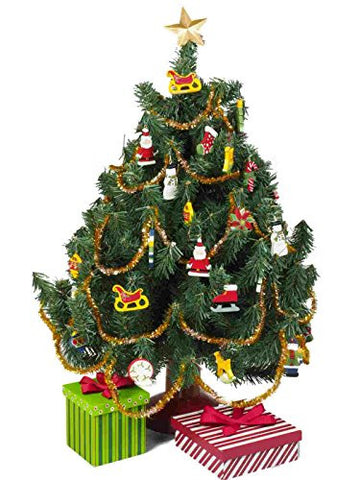 Christmas Tree Kit With Ornaments & Packages Fits 18" Girl Doll Furniture & Accessories