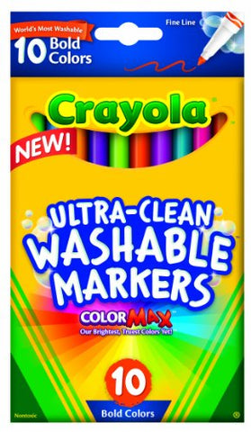 10 ct. Ultra-Clean Washable Bold, Fine Line, Color Max Markers