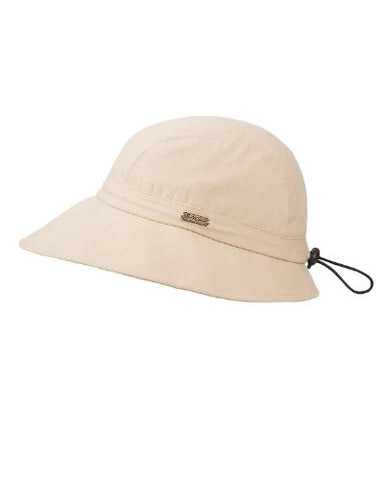 Aegean Cotton Hat with Drawstring Sizer, 3.5" Brim - Natural