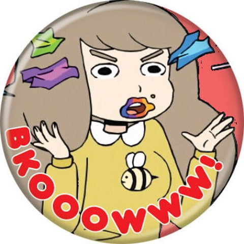 Bee and Puppycat Bee Bkoow - BUTTONS 1 1/4 in. ROUND