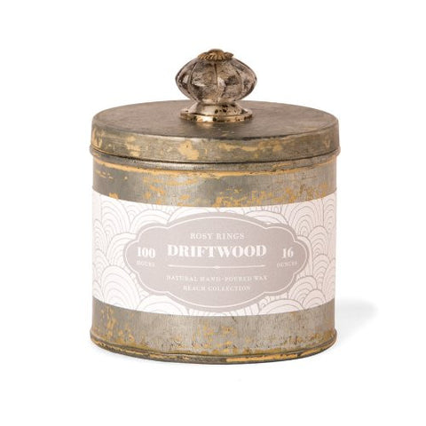 Beach Tin Collection Candle - Driftwood