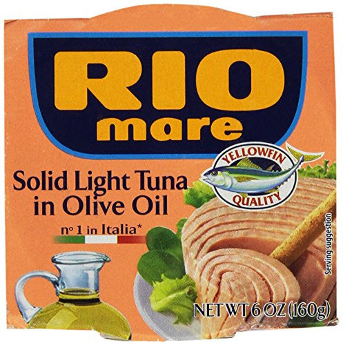 Rio Mare Tuna Fish Imported From Italy. Italy's Number 1 Tuna - The Best Imported Italian Tuna - Pack of 3