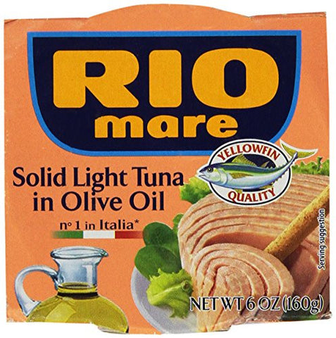 Rio Mare Tuna Fish Imported From Italy. Italy's Number 1 Tuna - The Best Imported Italian Tuna - Pack of 3