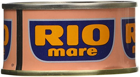 Rio Mare Tuna Fish Imported From Italy. Italy's Number 1 Tuna - The Best Imported Italian Tuna - 6 - 3 Oz - Cans
