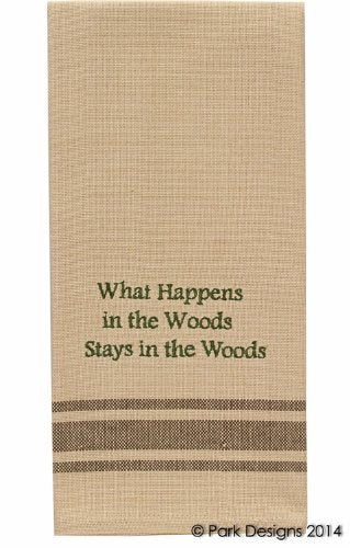 What Happens In The Wood Dishtowel