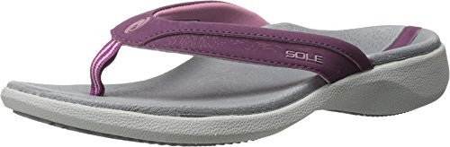 Women's Sport Flips, Mulberry, Size 8