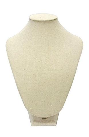 Medium Cream Linen Neck Form