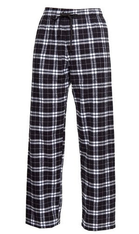Flannel Pant - Black/White, Large