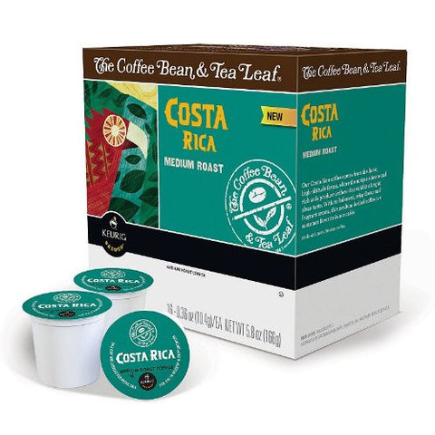 The Coffee Bean and Tea Leaf, Costa Rica - 16 ct, medium roast, k-cup