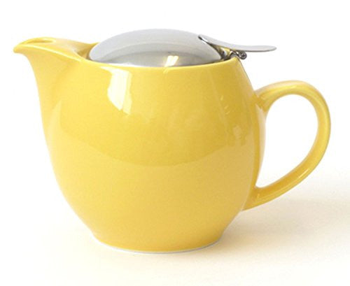 Bee House Ceramic Round Teapot (Yellow Pepper)