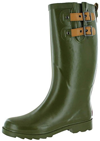 Chooka Top Solid Women's Boot 9 B(M) US Olive-Olive