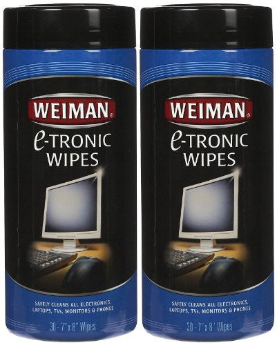 Weiman E-Tronic Wipes, 30 Count