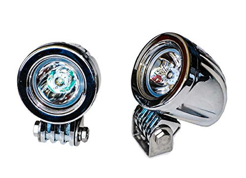 OZ-USA Chrome Mini trail lights High Output LED Marine Lights Spot Sail Boat Jet Yacht Cruiser RV 10W