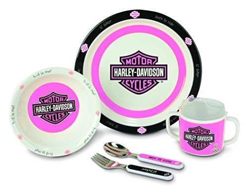 HD Girls Melamine Feeding Set