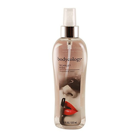 Bodycology Scarlet Kiss Perfume 8 oz Fragrance Mist Spray