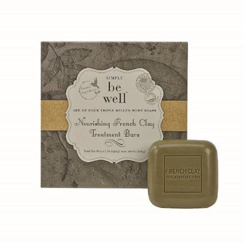 Set of Four French Clay Treatment Bars