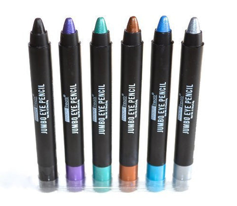 Jumbo Eye Pencil (One of each color: Black, Blue, Silver, Bronze, Green & Purple)