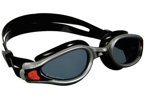 Kaiman Exo Goggles Smoke Lens , Silver with Black