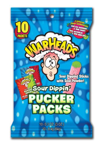 Warheads Sour Pucker Pack, 3oz