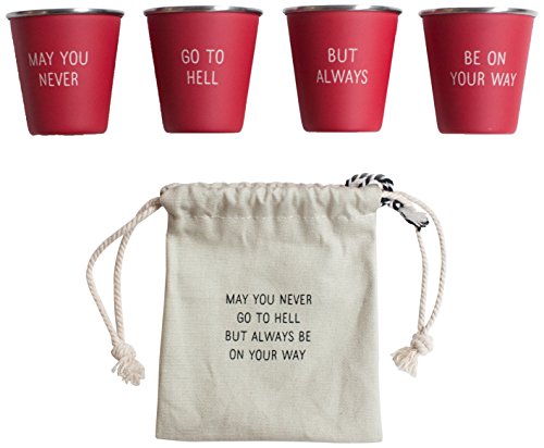 May You Never Shot Glass Set