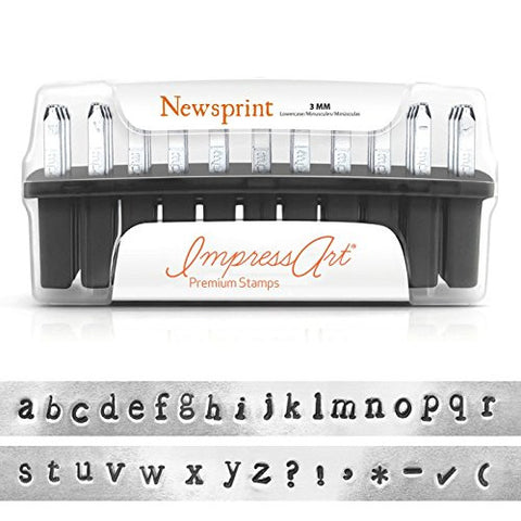 Premium Newsprint, Lowercase - 3mm