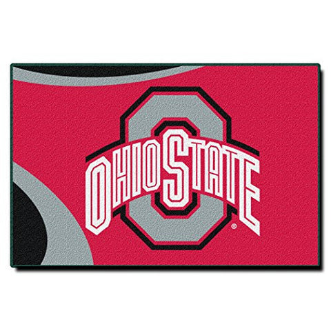 Ohio State Buckeyes "Cosmic" Large Tufted Rug 39”x59”