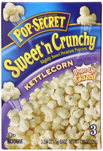 3 Pack Pop Secret Sweet & Crunchy