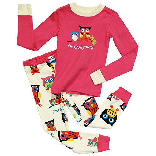Lazy One I'm Owl Yours - 160, Kid's PJ Set, 2T