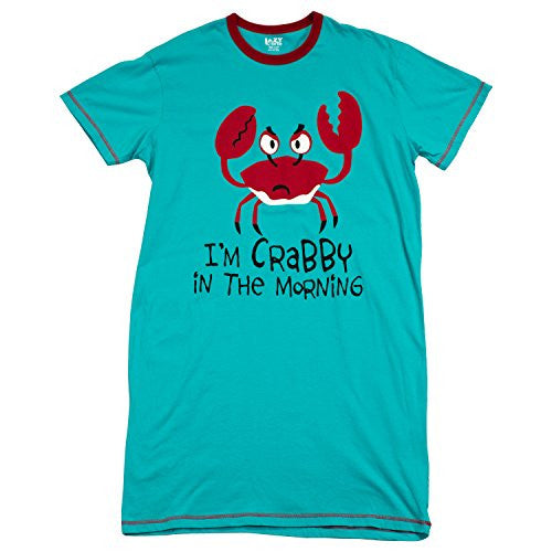 Lazy One Crabby In The Morning - 918, Nightshirt