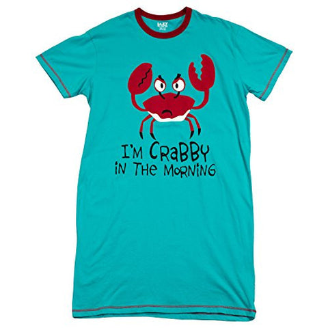 Lazy One Crabby In The Morning - 918, Nightshirt